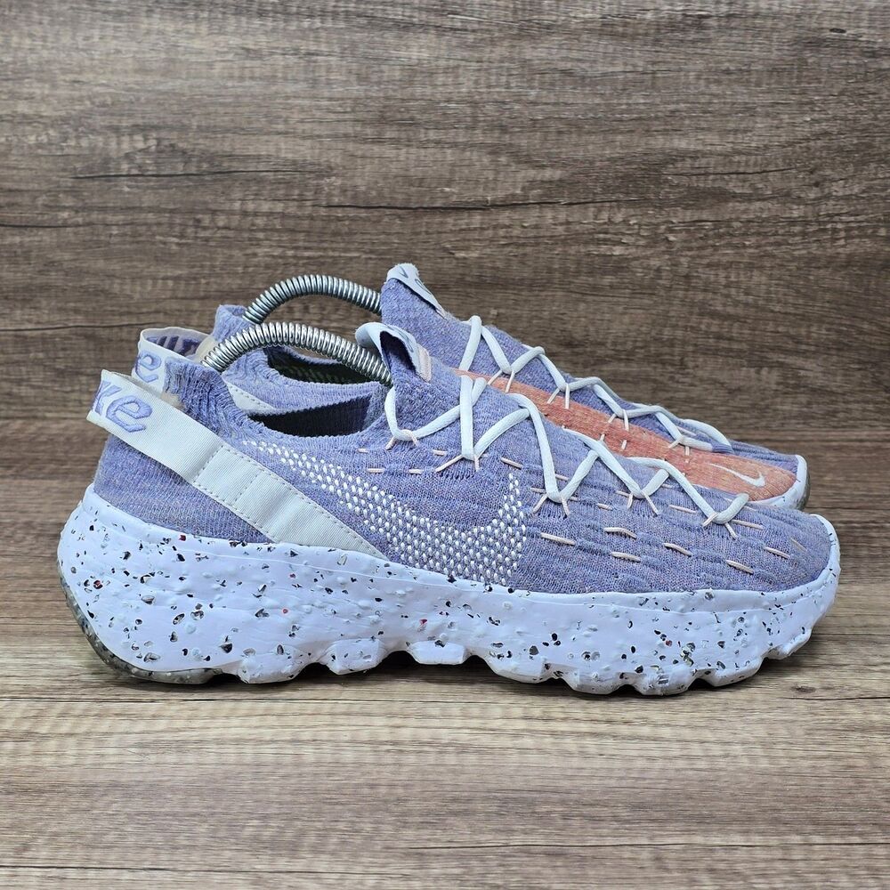Nike Space Hippie 04 Shoes Men's Size 9 Purple Dawn Sunset Sneakers CZ6398-510